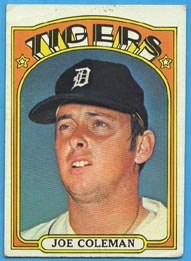 1972 Topps Baseball Cards      640     Joe Coleman